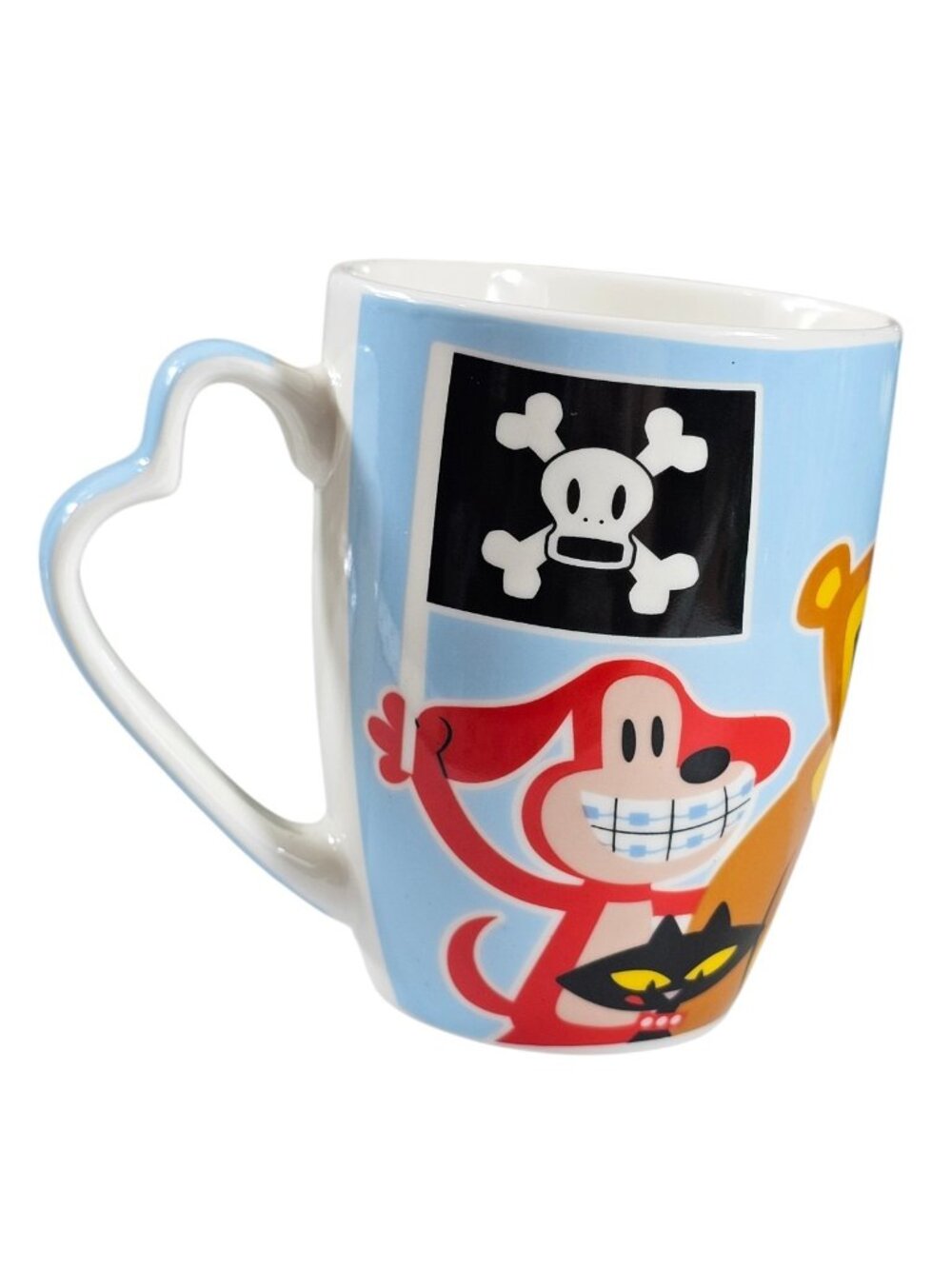 Paul Frank Julius the Monkey Pirates Multicolor Ceramic Animation Mug 2025 New - Picture 3 of 6